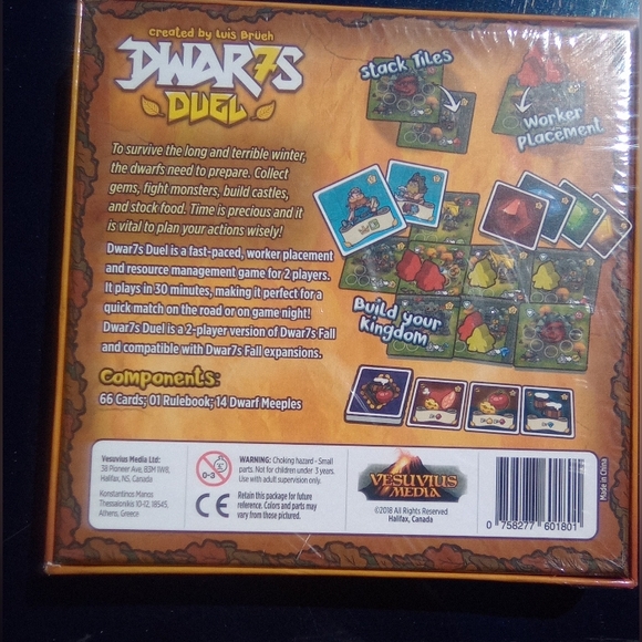 Dwarfs Duel Boardgame brand new - Picture 2 of 3